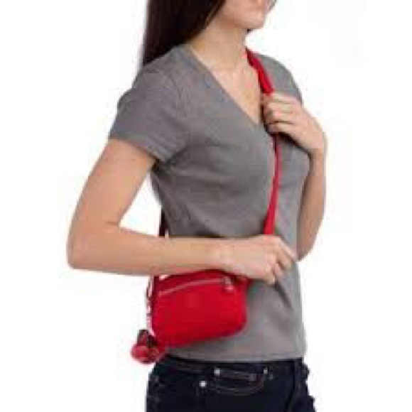 Kipling Darold Mini Crossbody bag with Monkey Keychain, black - Picture 2 of 7